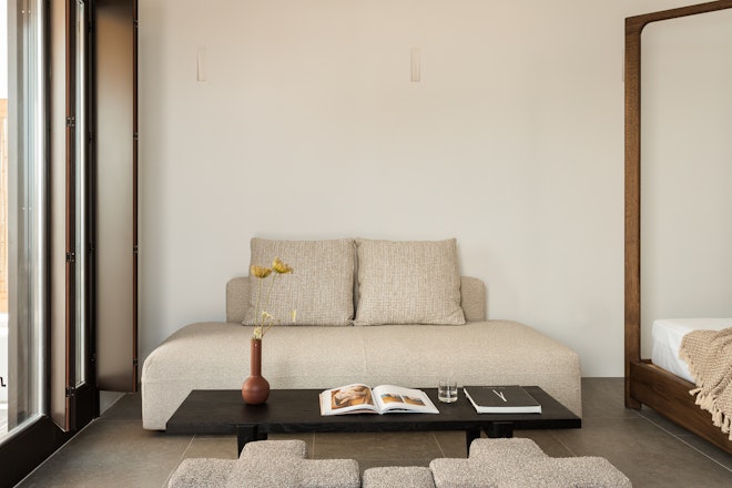 Honeymoon Seaview Villa - Living Area