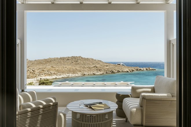 Junior Seaview Jacuzzi Suite - Balcony