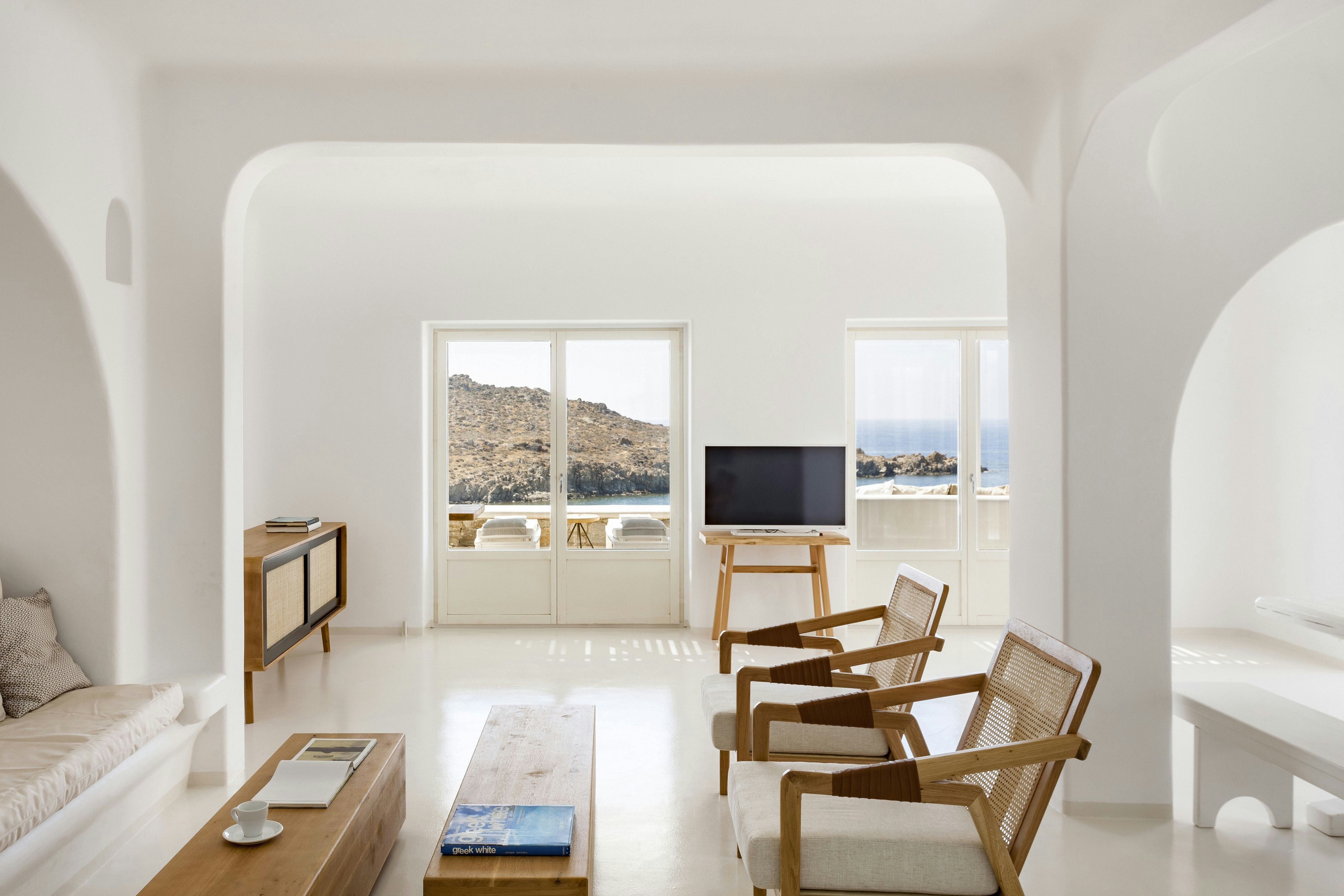 Family and Friends Seaside Villa - Living Area