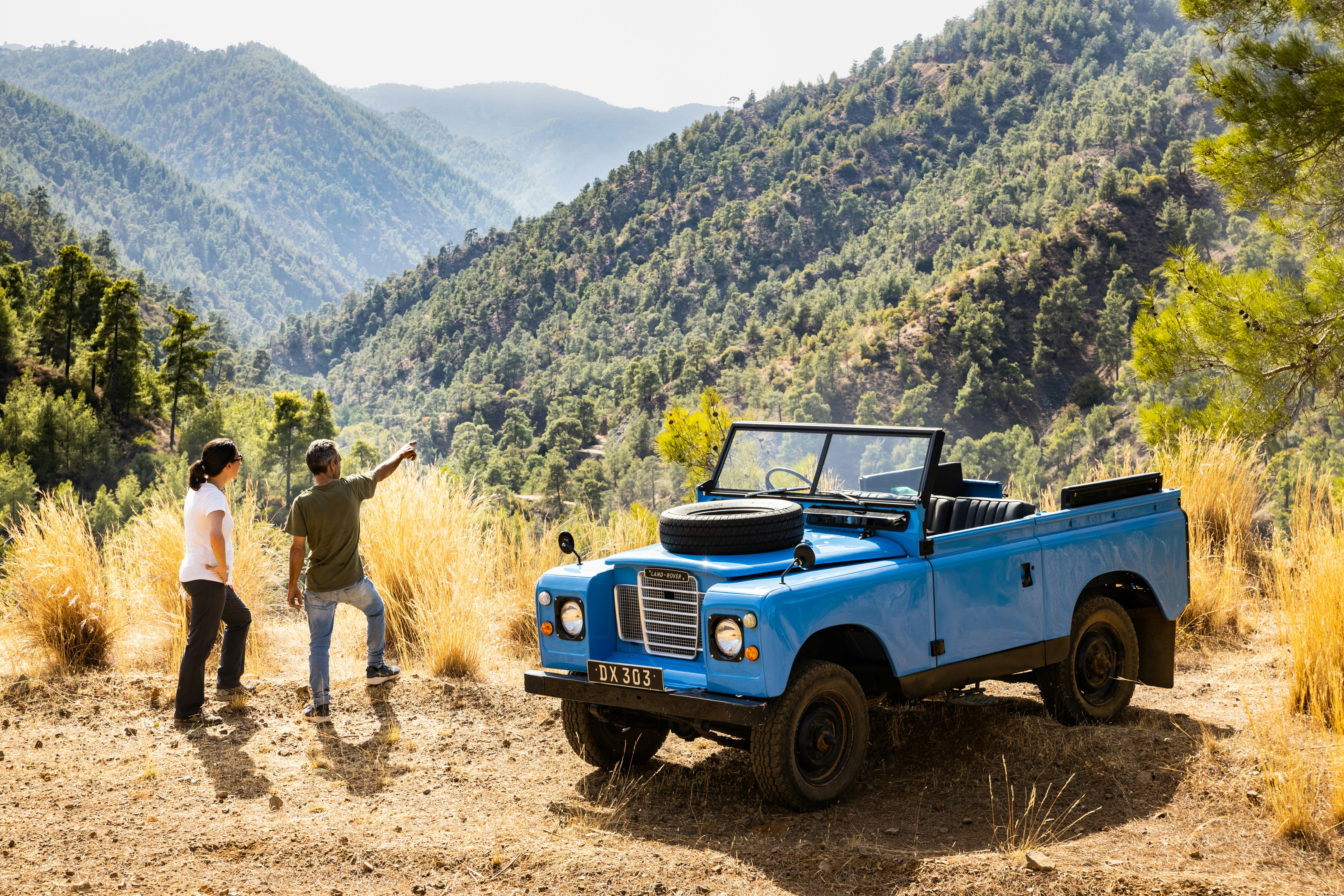 Exploring the Mountains by Jeep