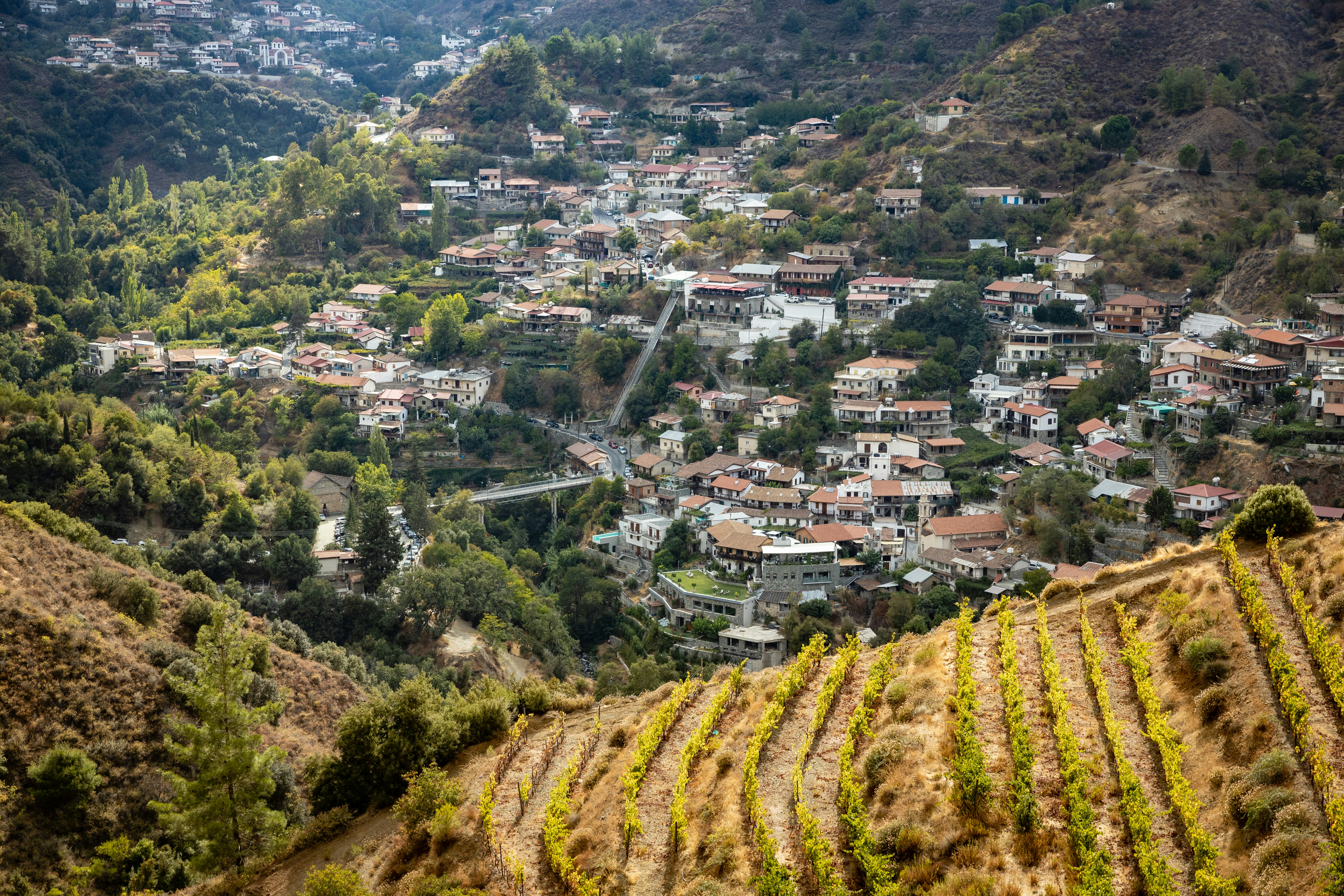 Casale Panayiotis & Kalopanayiotis In Late Summer