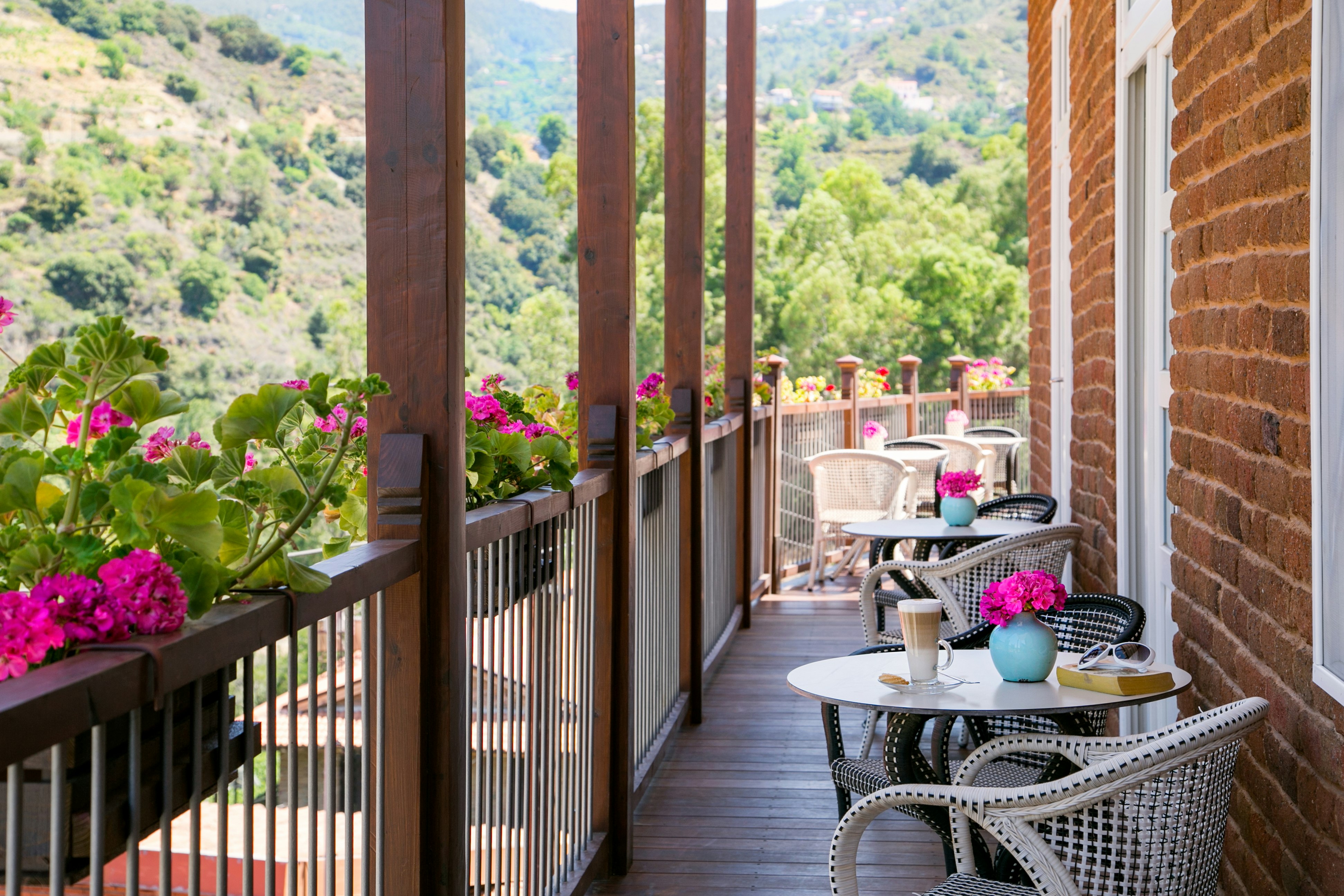 Pantheon Bistro Restaurant Balcony