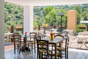 Pantheon Bistro Restaurant Terrace