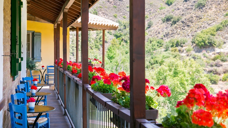 Byzantino Cafe Balcony