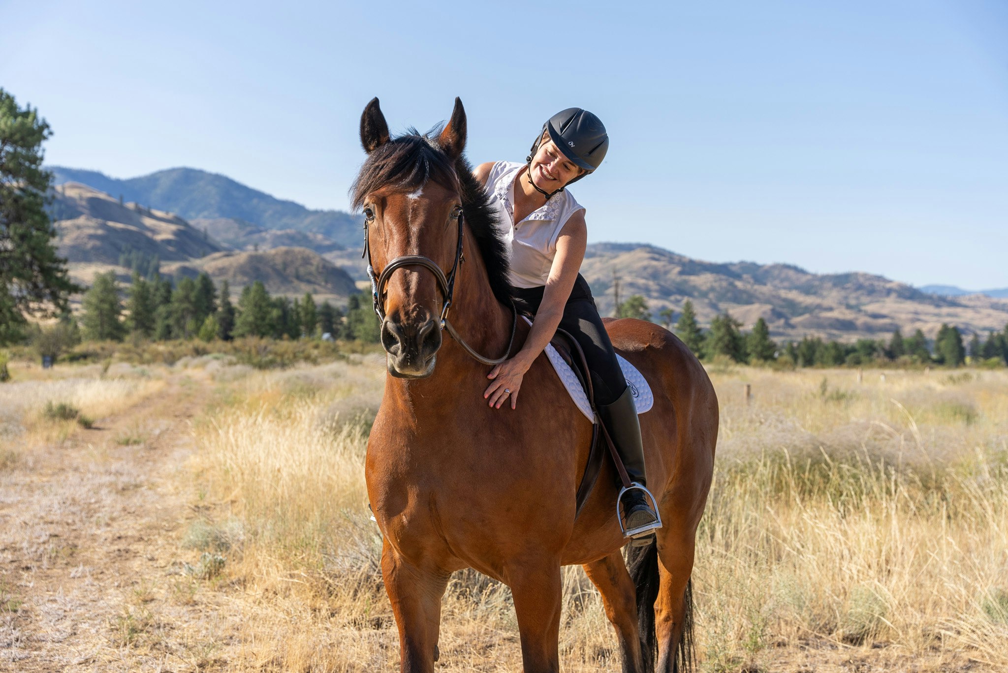 Private horseback riding lessons and trail rides