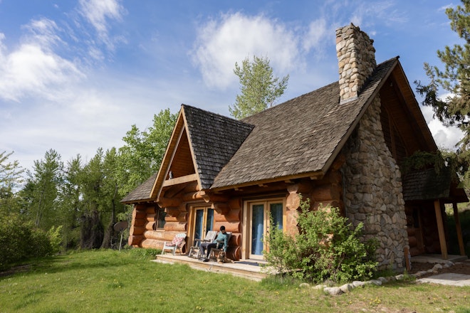 The Two Bedroom Creek Cabin