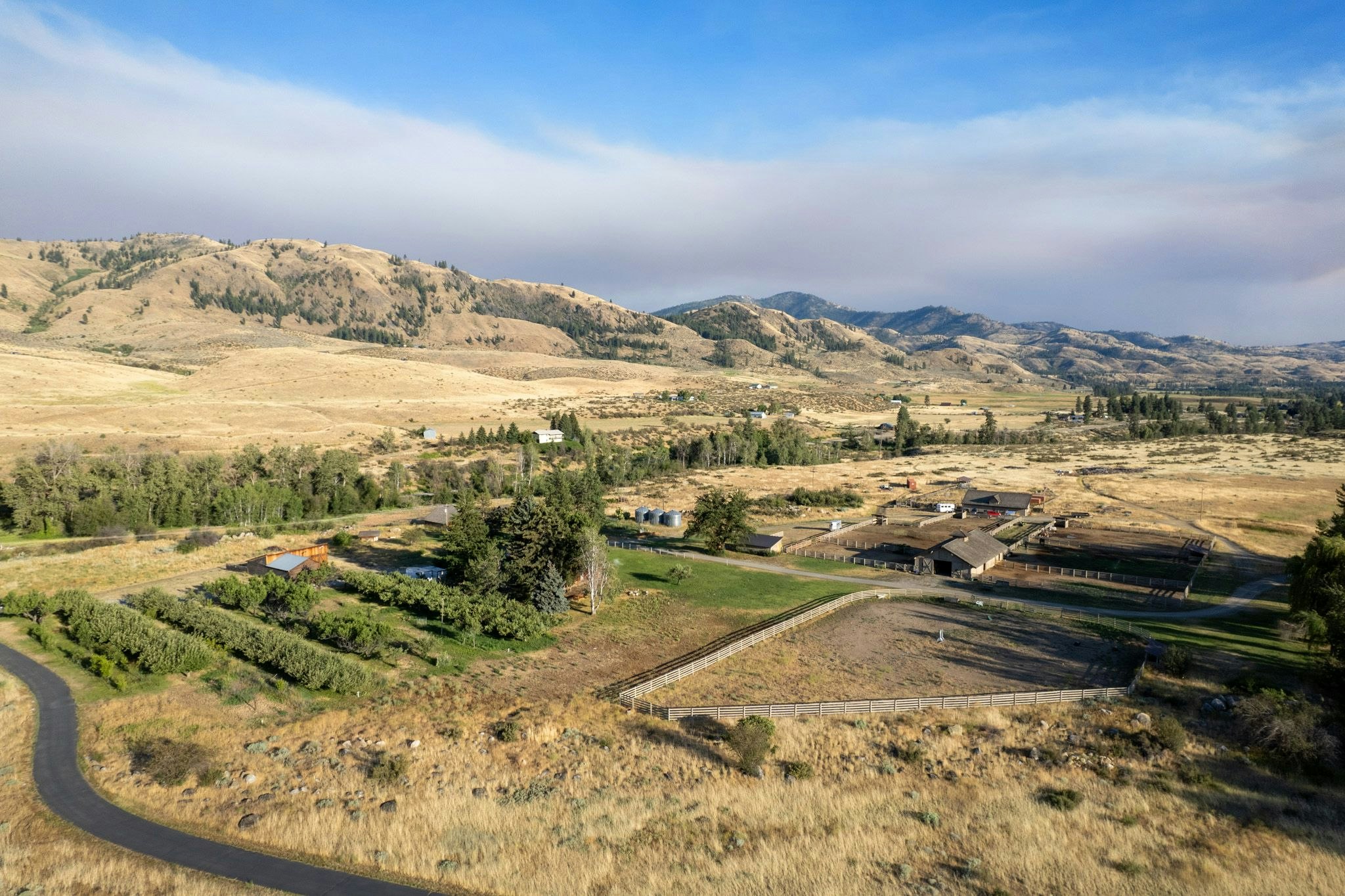 Orchards and Horse Barn