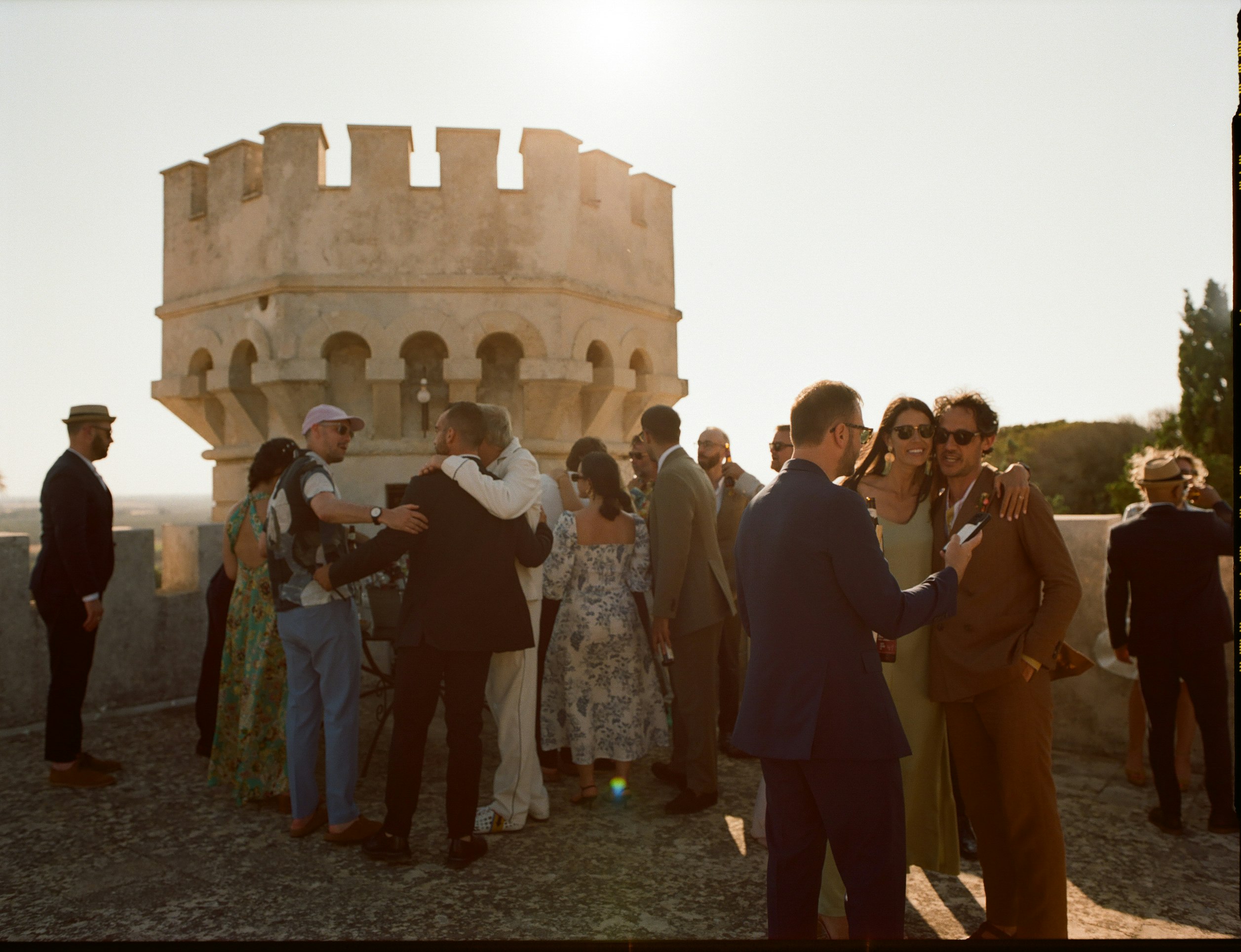 Castle Elvira Wedding Roof Top Cocktail Bar