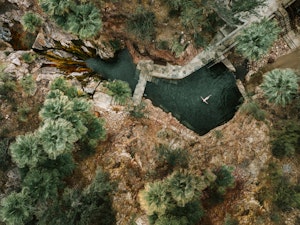 Castle Hot Springs Aerial