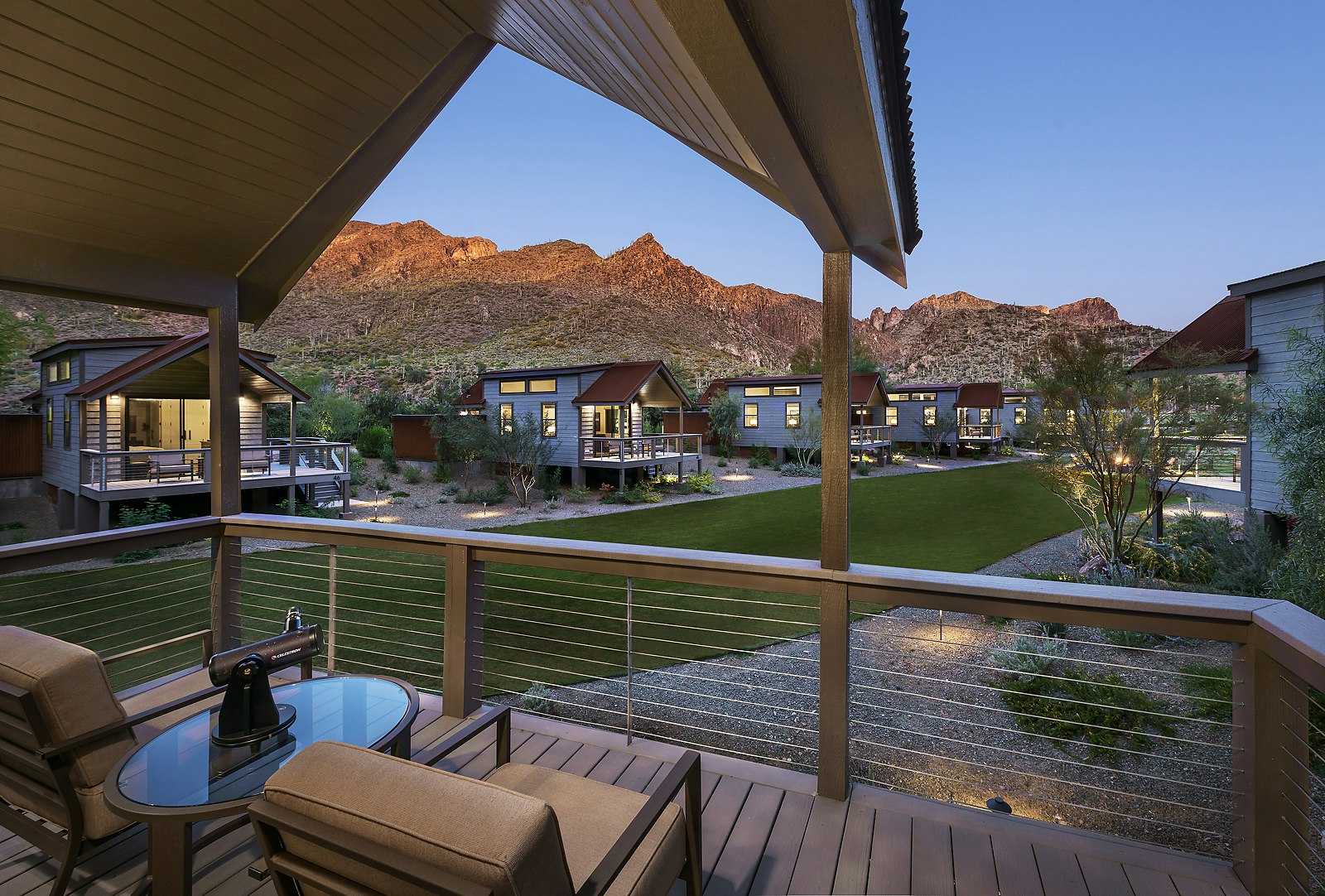 Sky View Cabin - Terrace