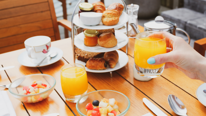 Authentically Irish Breakfast Spread