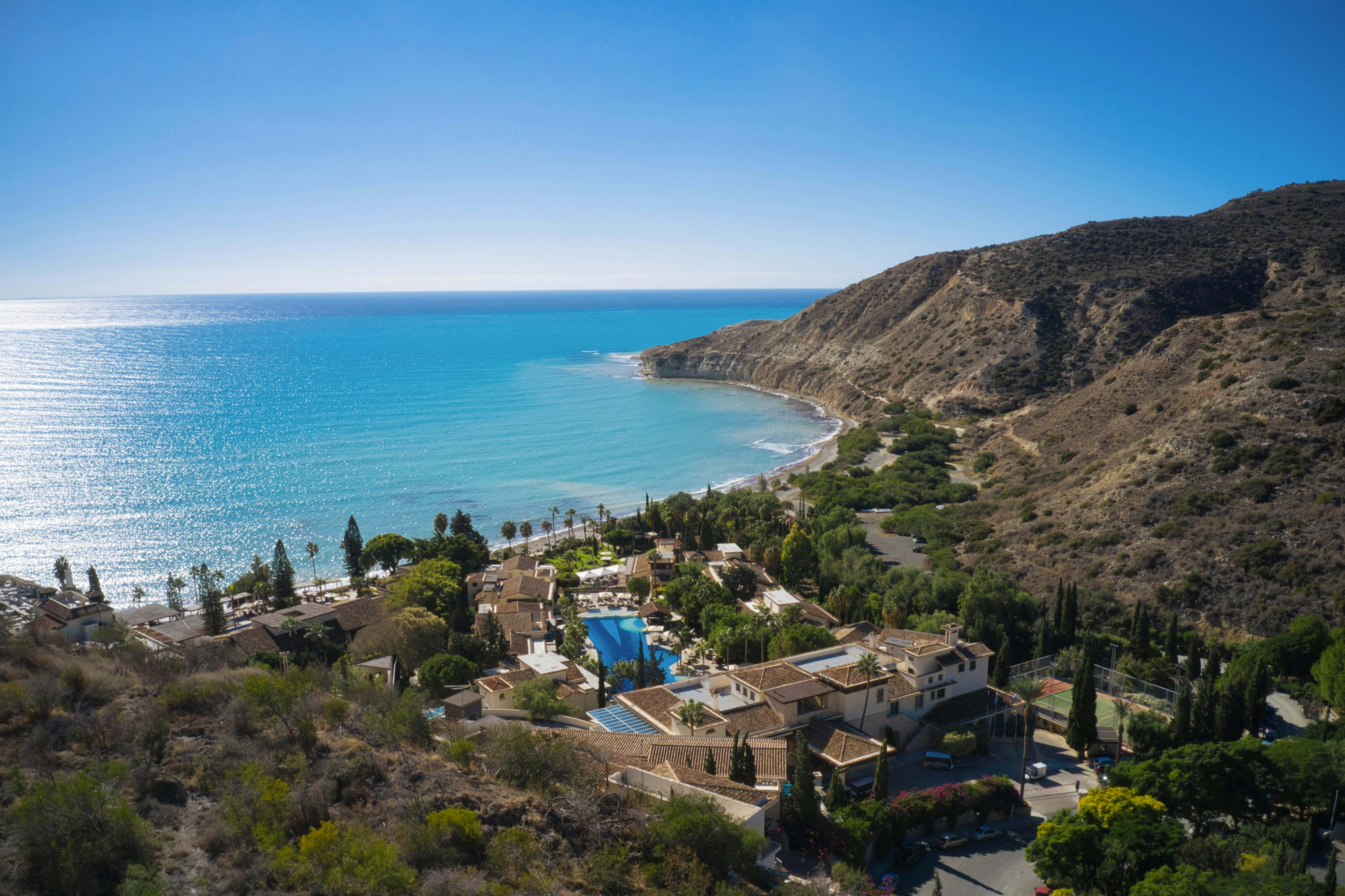 Aerial view - Pissouri Bay