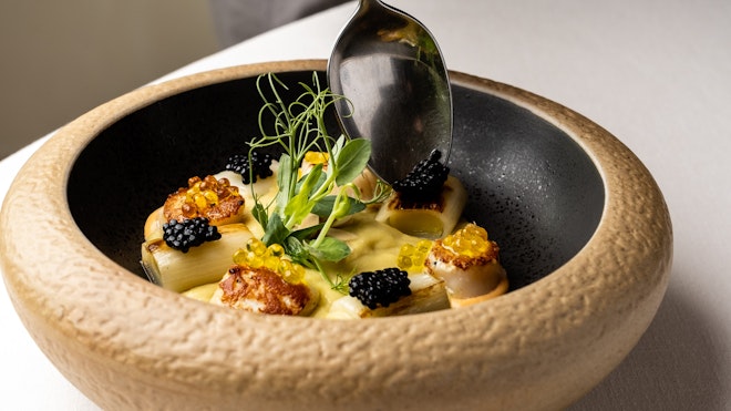 Dining at Tella Restaurant