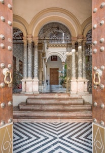 Palacio Entrance Cool Rooms Palacio De Villapanes
