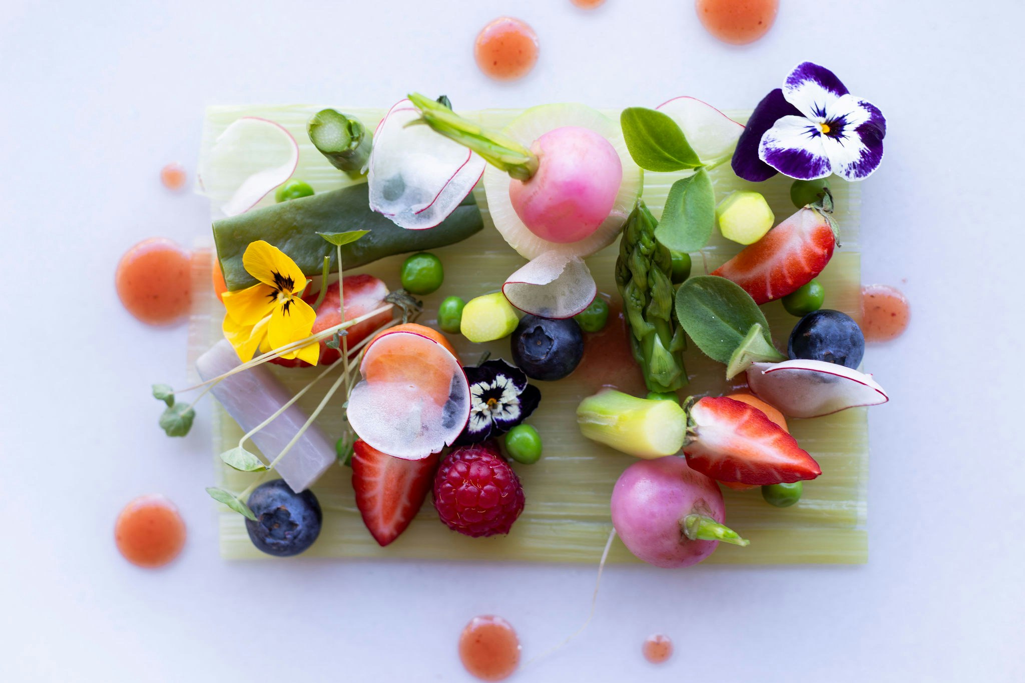 Spring vegetable salad