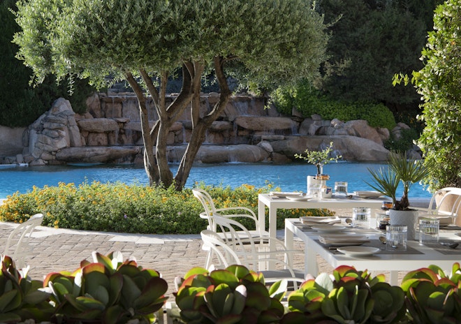 Le Piscine Restaurant View