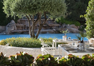 Le Piscine Restaurant View