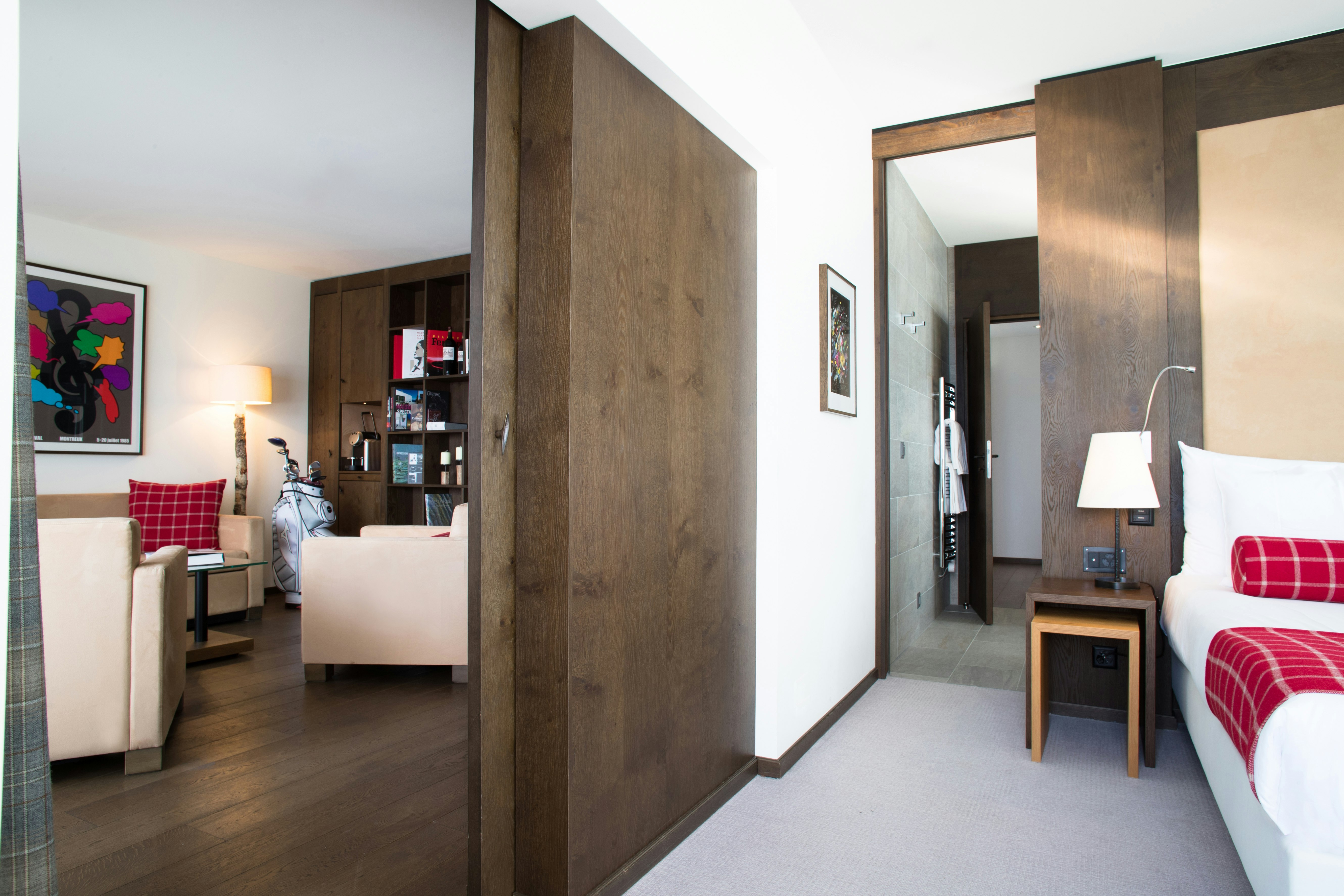 Ambassador Suite - Bedroom & Living Area