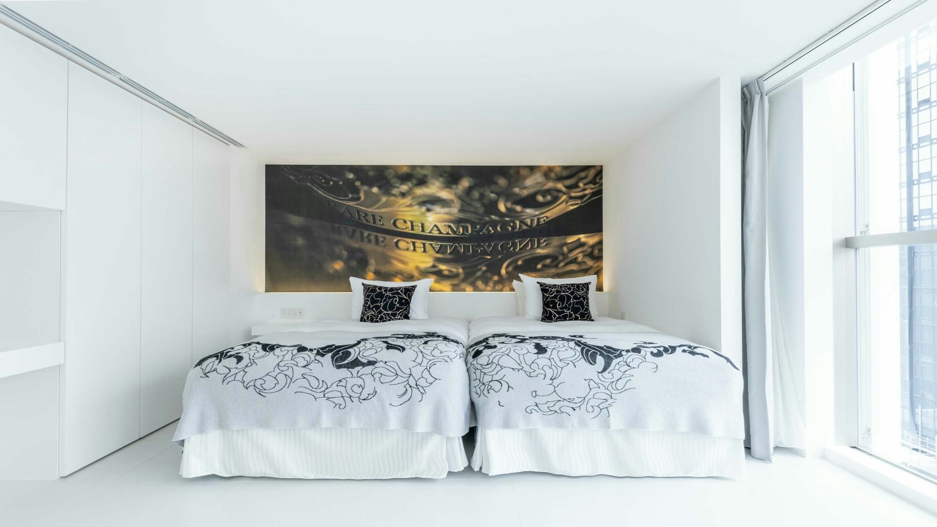 Floor Deluxe Twin Room(12F Rare Champagnes)