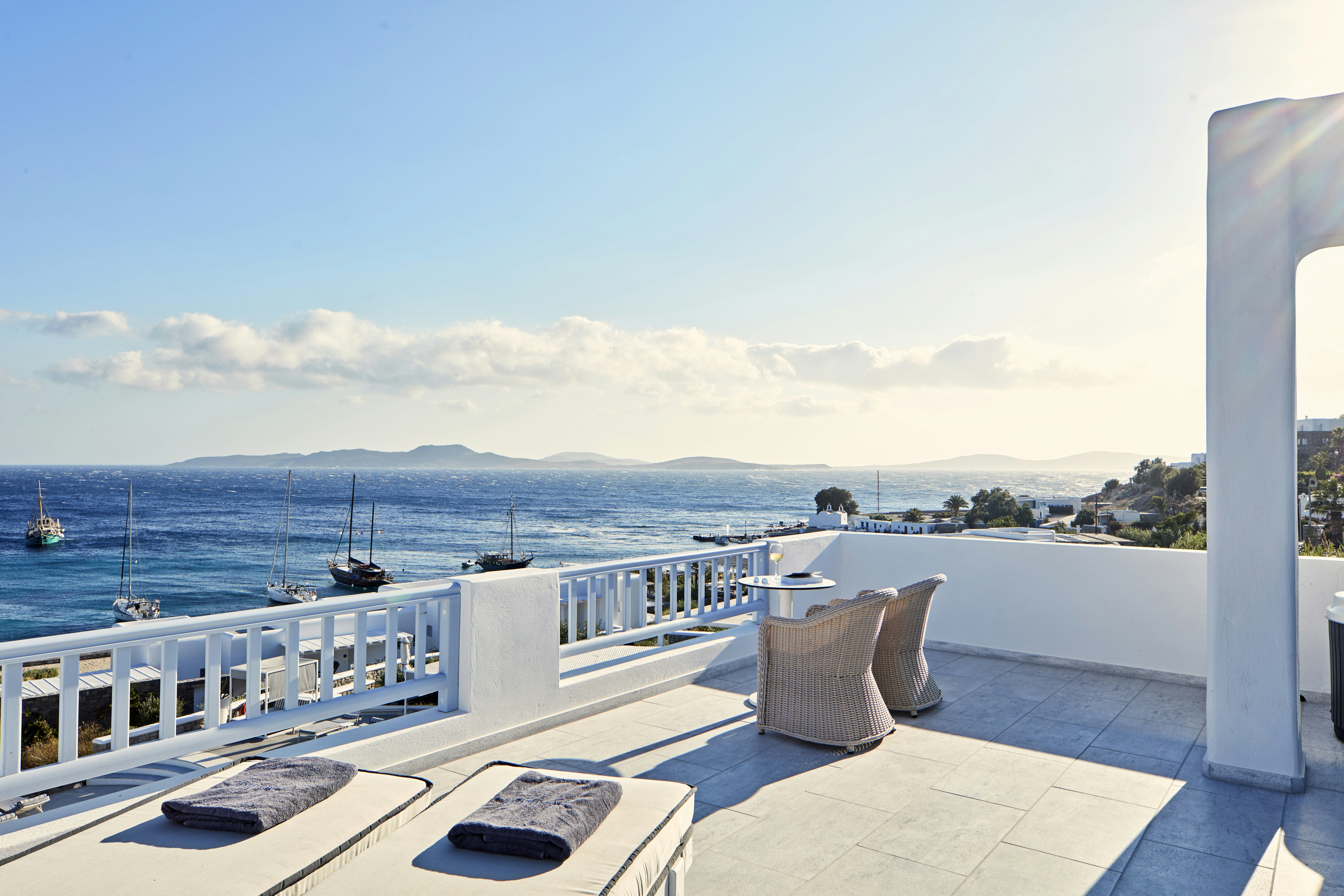 Signature Sea View with Outdoor Jaccuzzi Balcony View