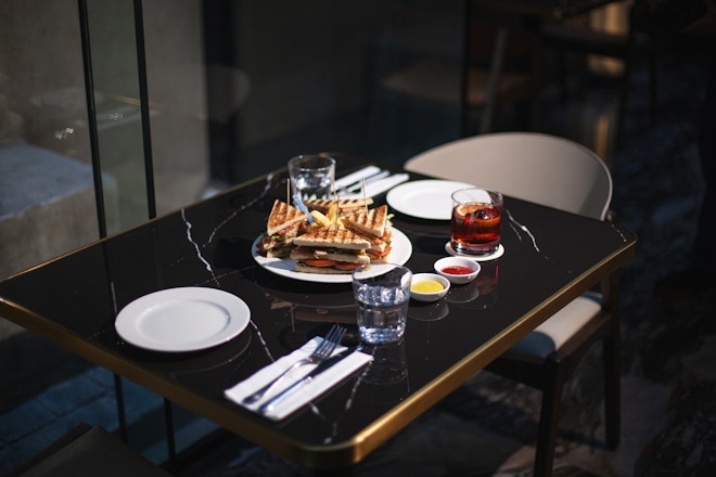 Gran Cafe Detail Club Sandwich