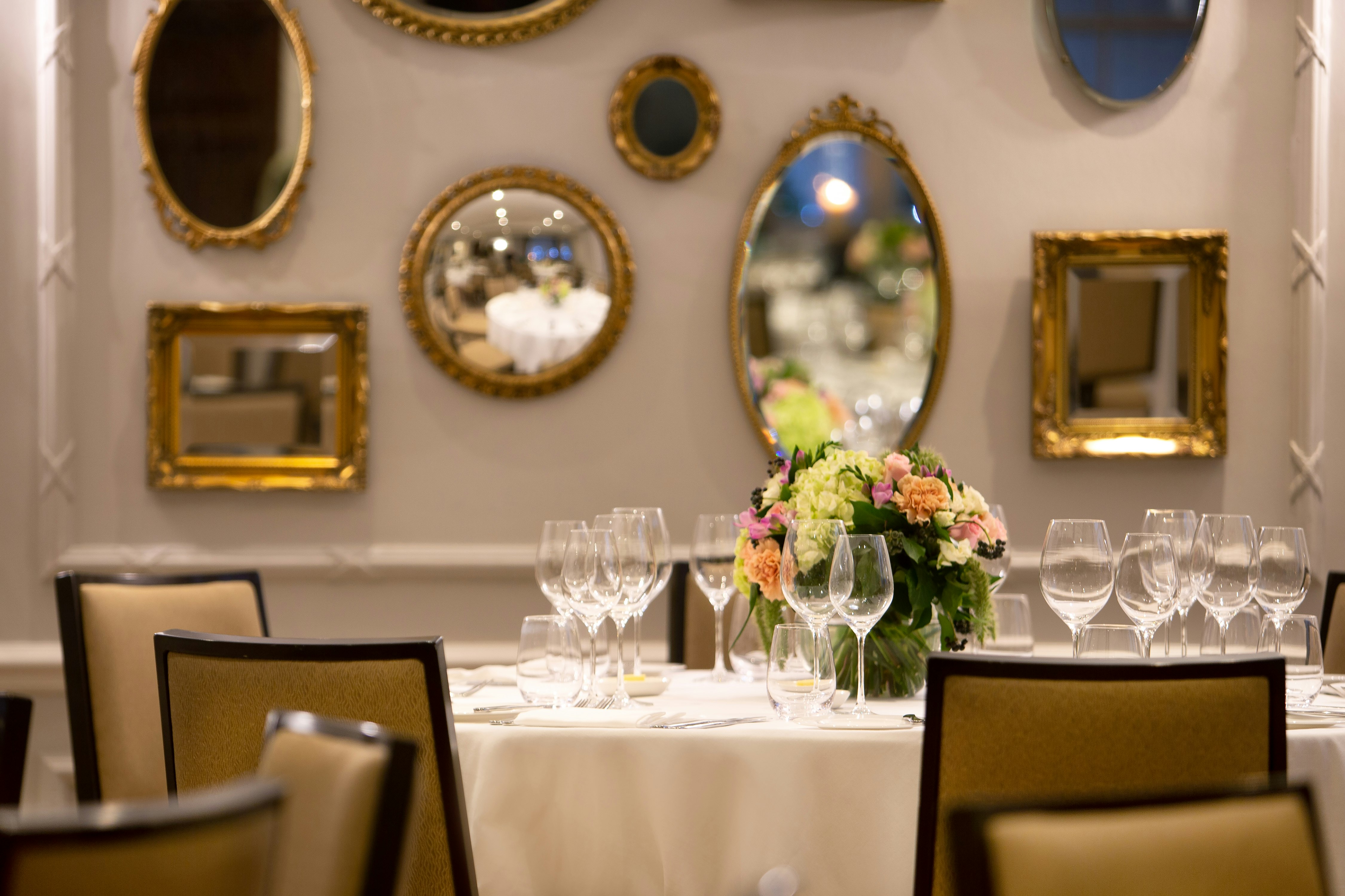 St. James Suite for private dinner