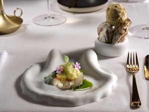 Smoked Sea Bass Tartar