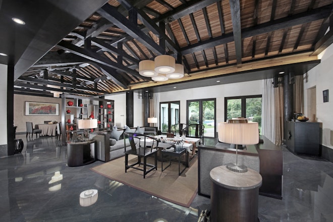 Living Room Palace Wind Villa