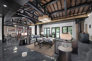 Living Room Palace Wind Villa