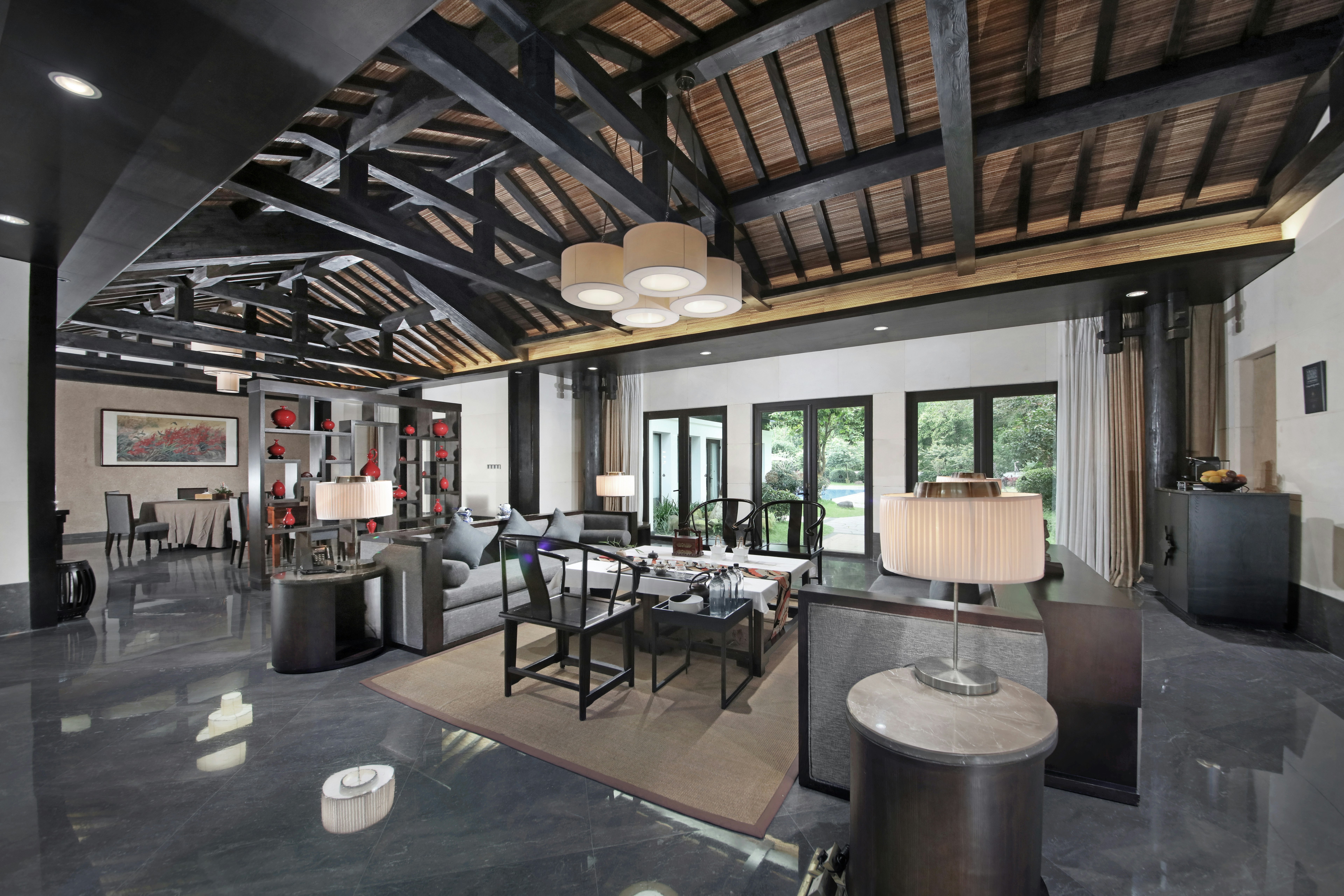 Living Room Palace Wind Villa