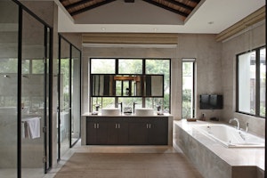 The Bathroom In The Palace Winds Villa