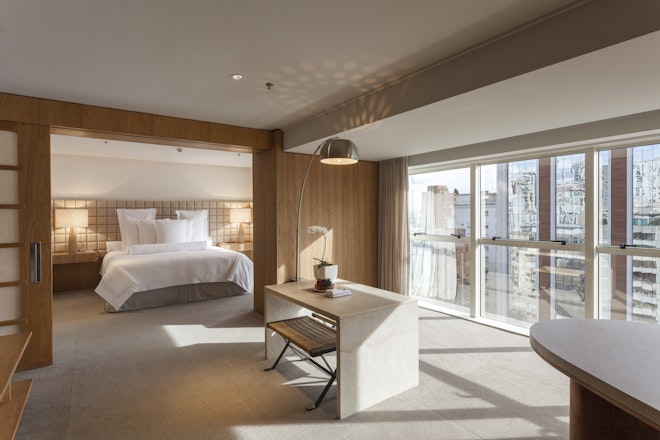 Emiliano Suite - Bedroom & Dining Area