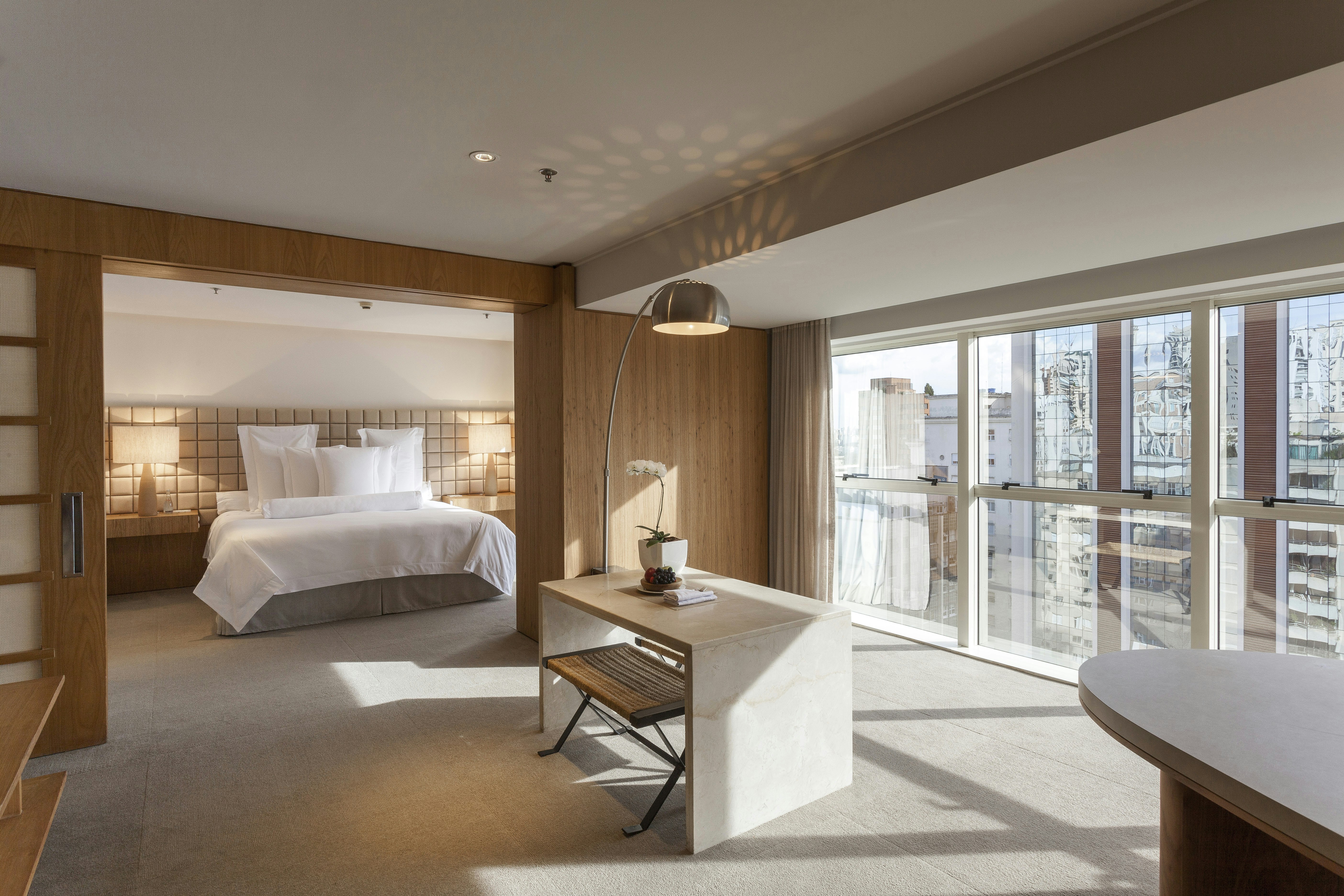 Emiliano Suite - Bedroom & Dining Area