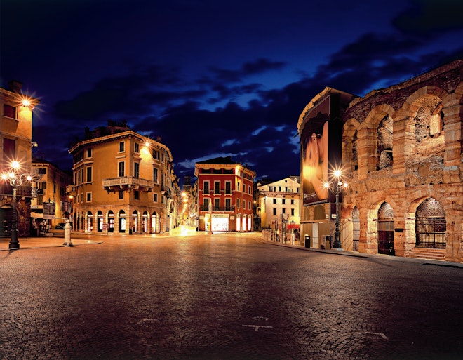 Overlooking via Mazzini and the Arena