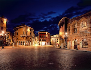 Overlooking via Mazzini and the Arena