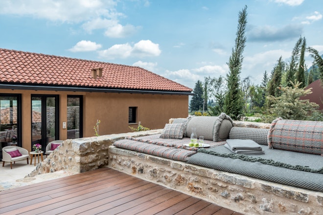 Byzantium Suite Outside Rest Area