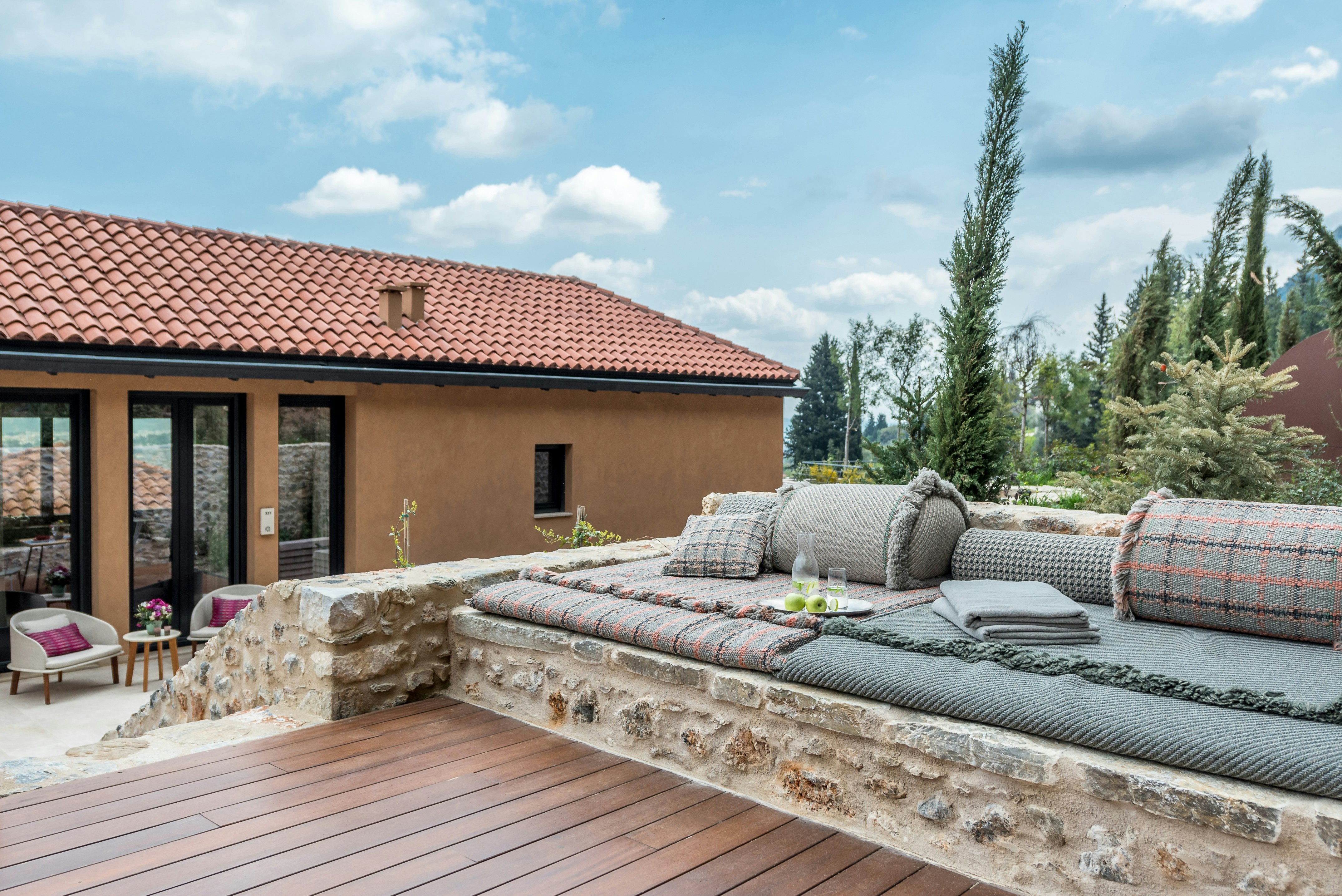 Byzantium Suite Outside Rest Area