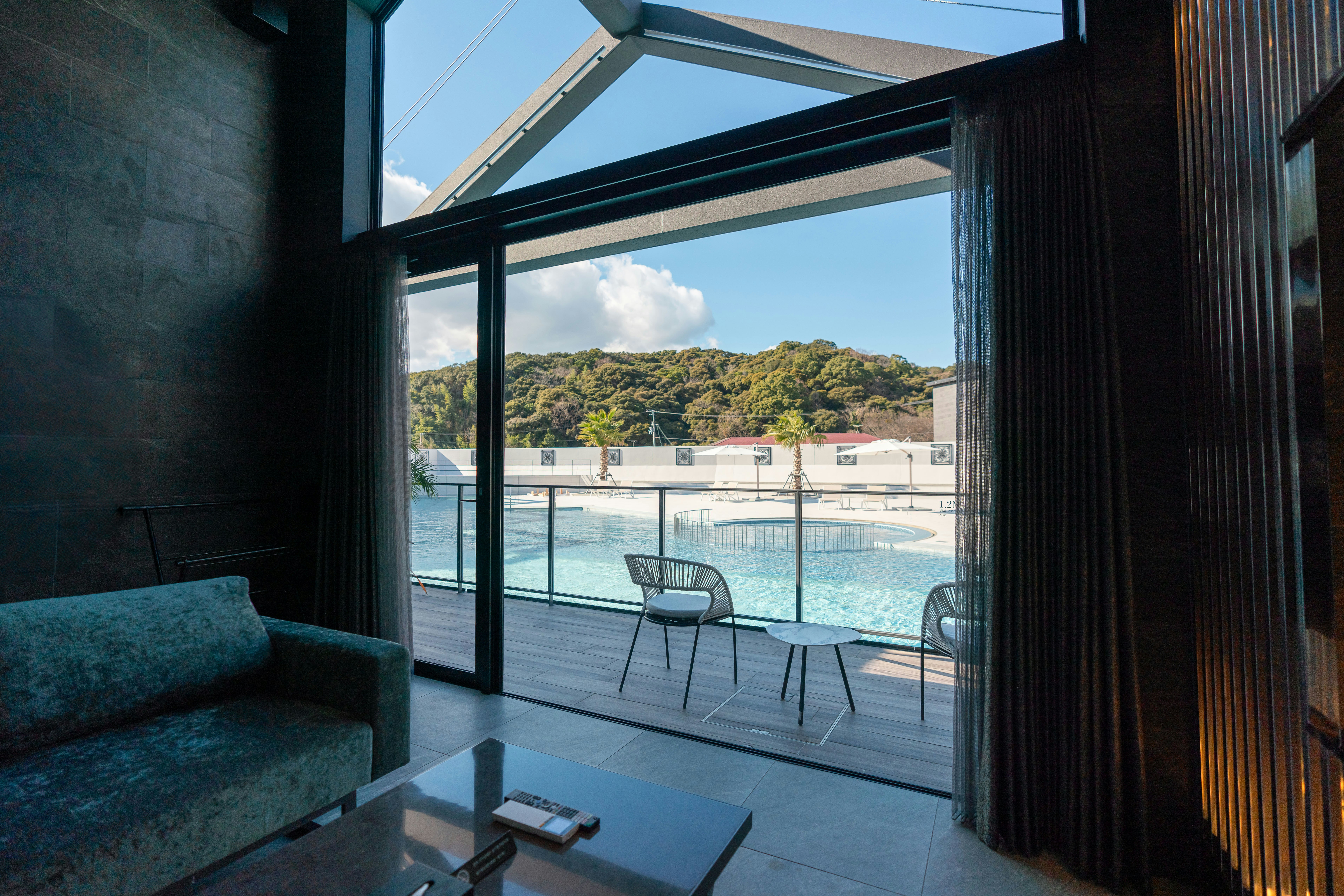 Dragon - Living Area & Pool