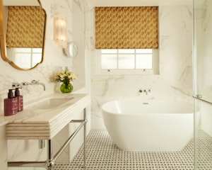 Three bedroom suite bathroom with bathtub