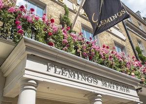 Flemings Mayfair Entrance Detail