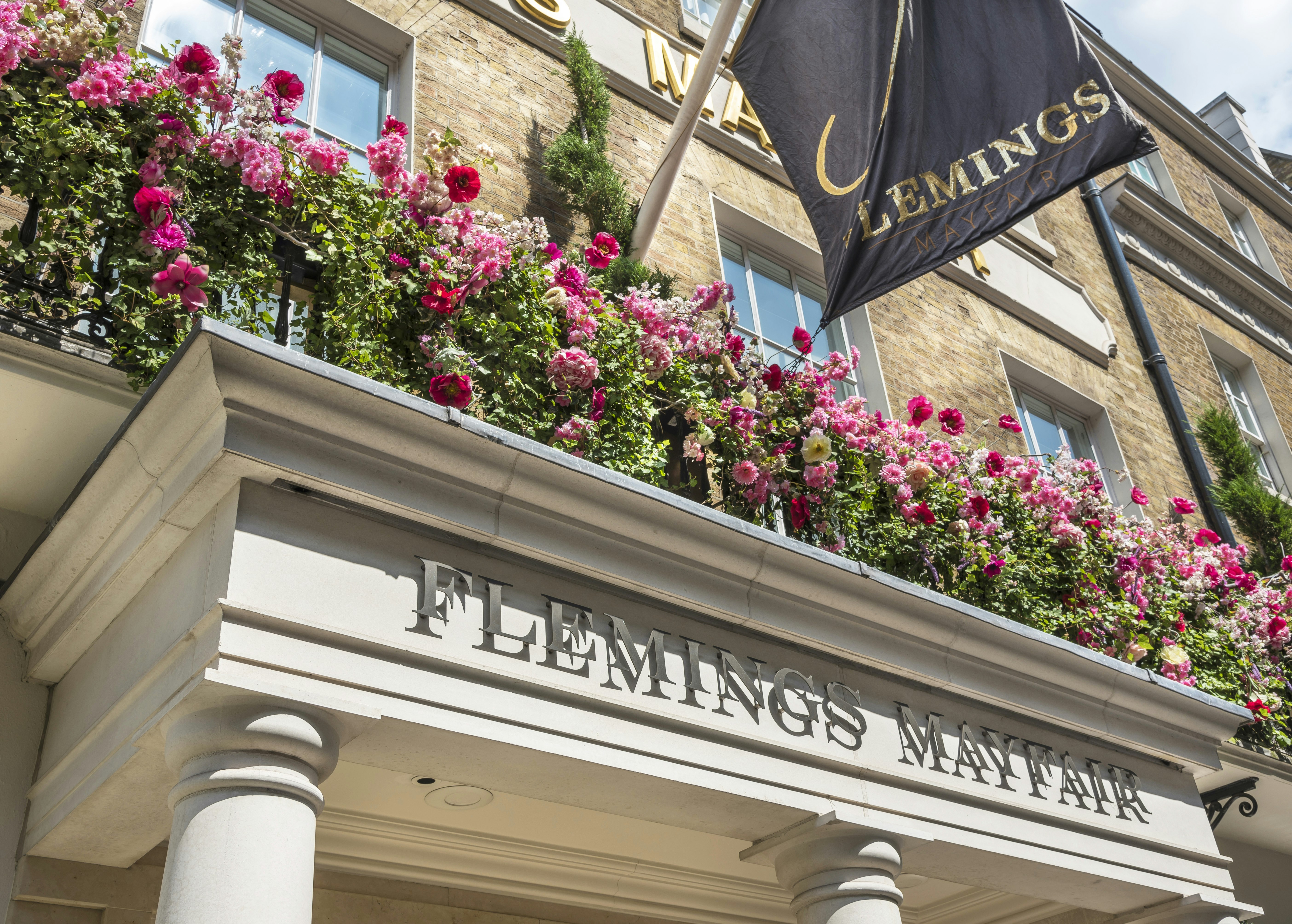 Flemings Mayfair Entrance Detail