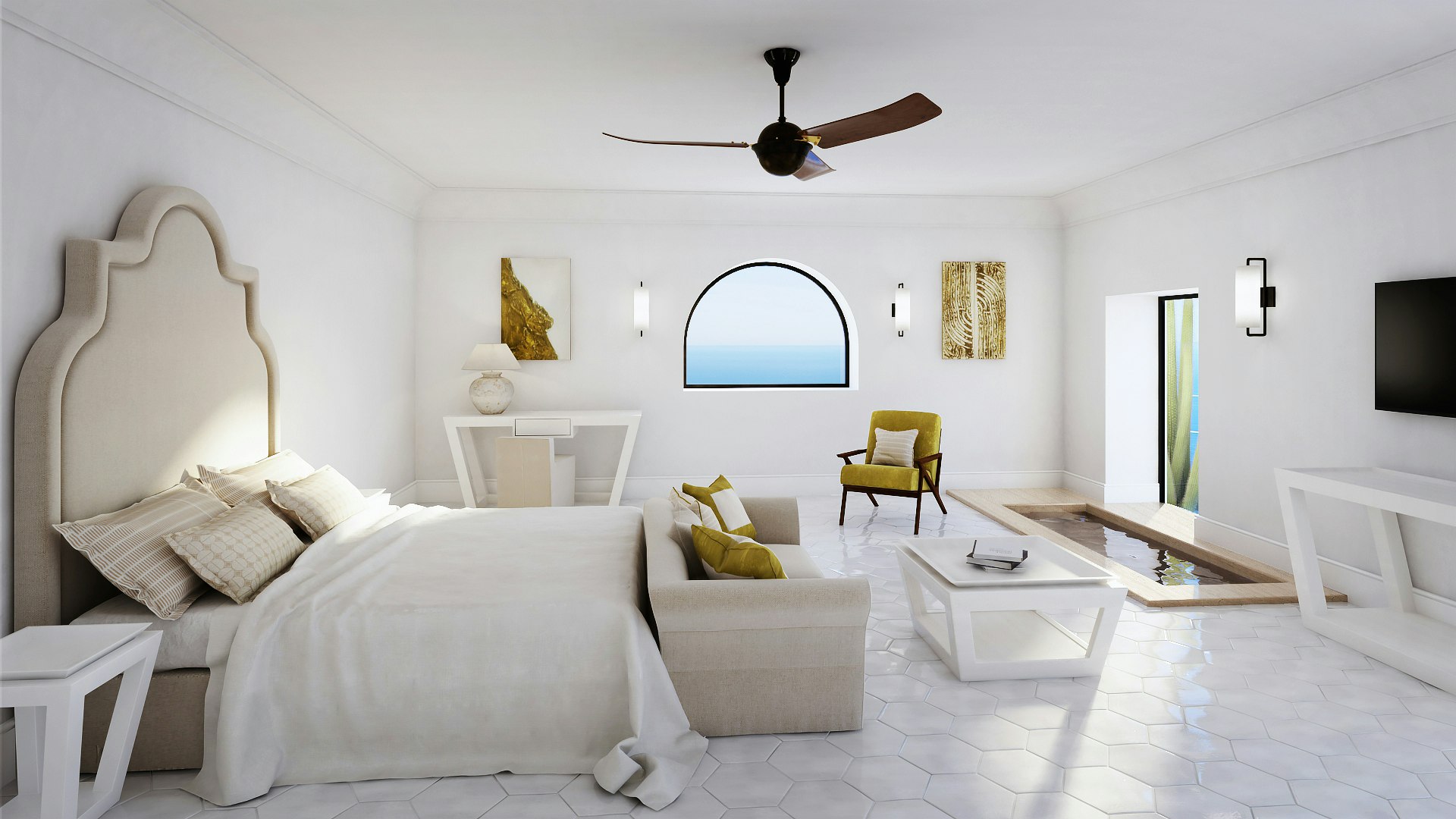 Luxury Deluxe Terrace - Bedroom