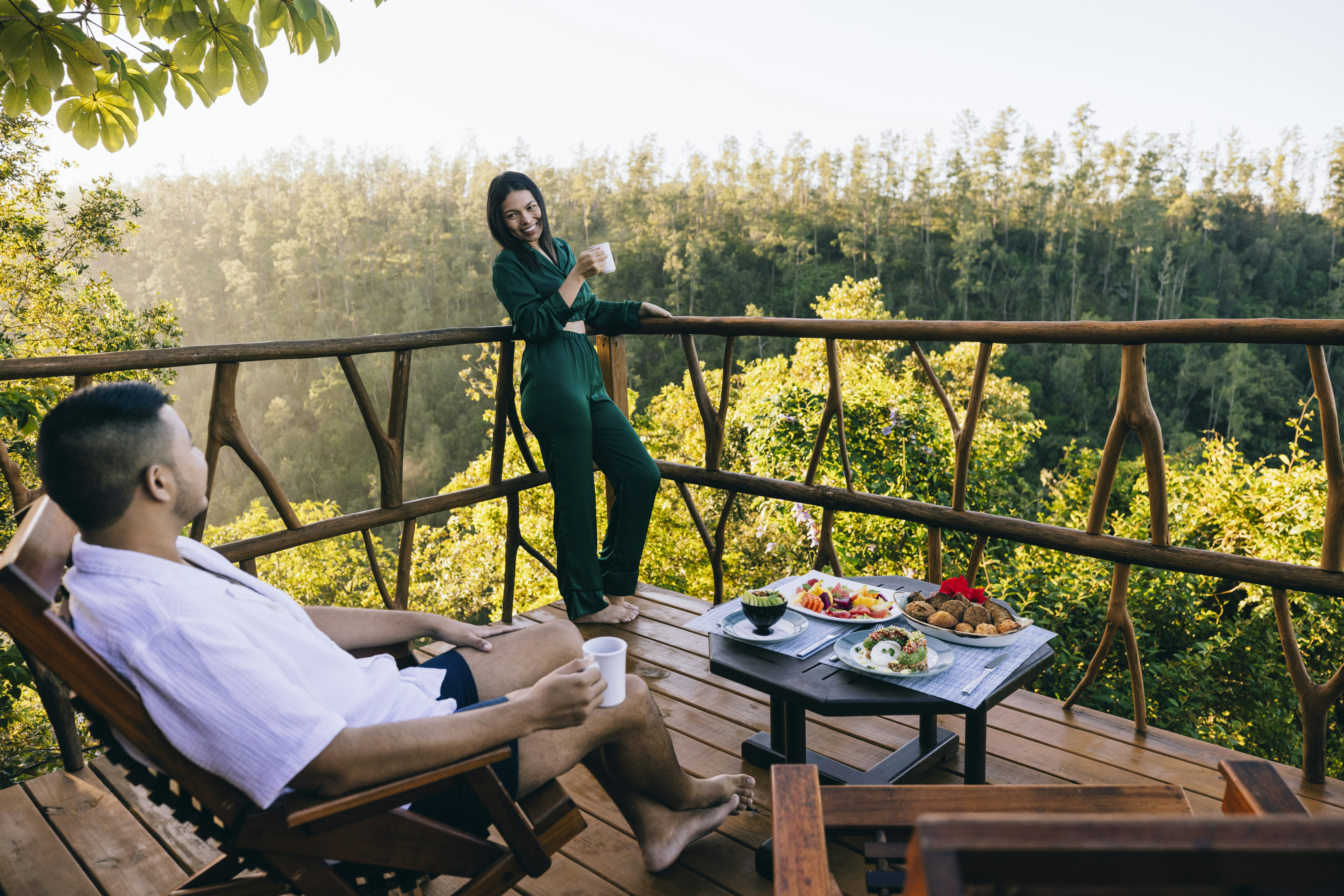 Room Deck Breakfast Service