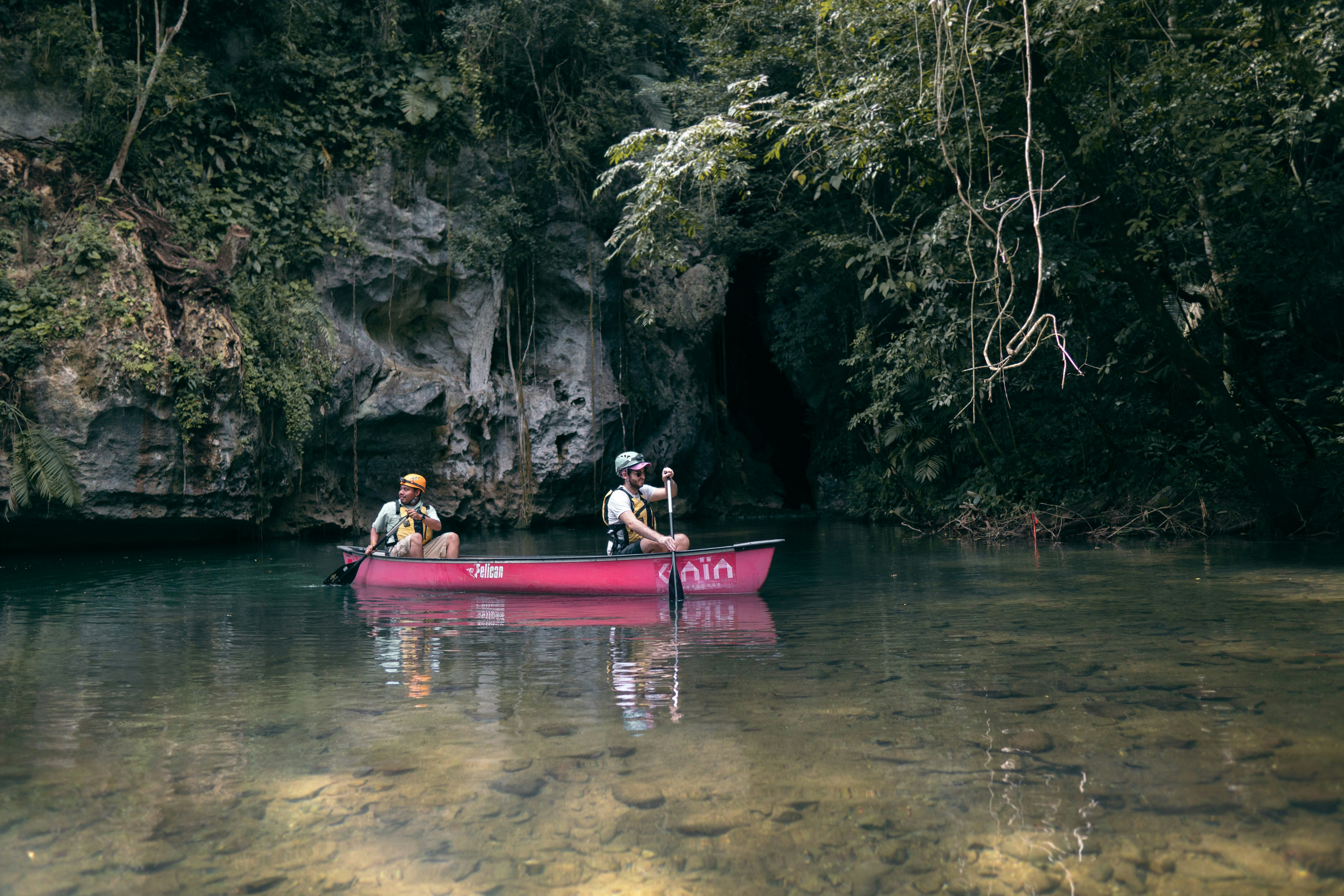 Barton Creek Cave & Ruins Canoeing