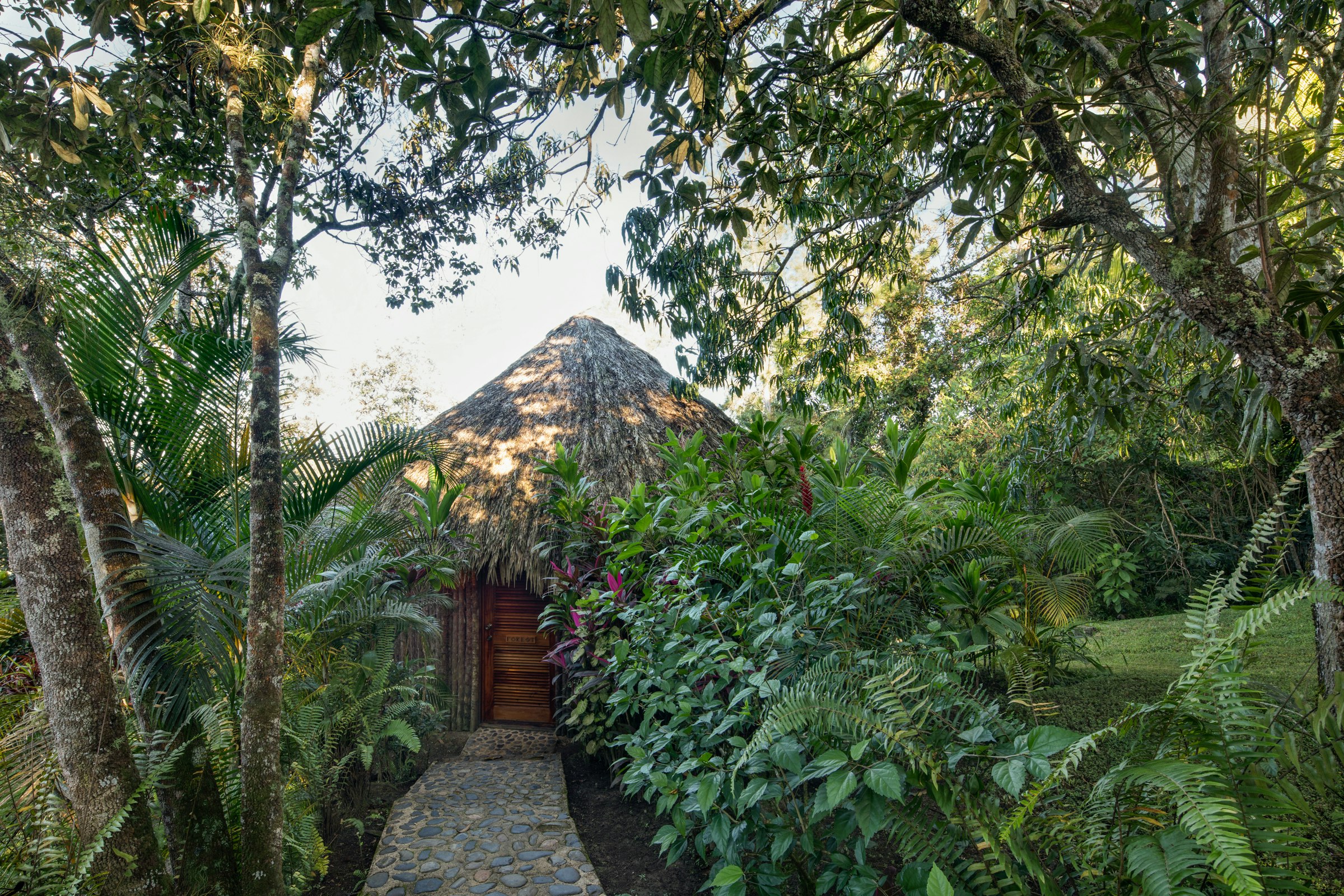 Gaïa Cabana Entrance