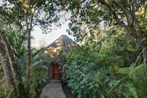 Gaïa Cabana Entrance