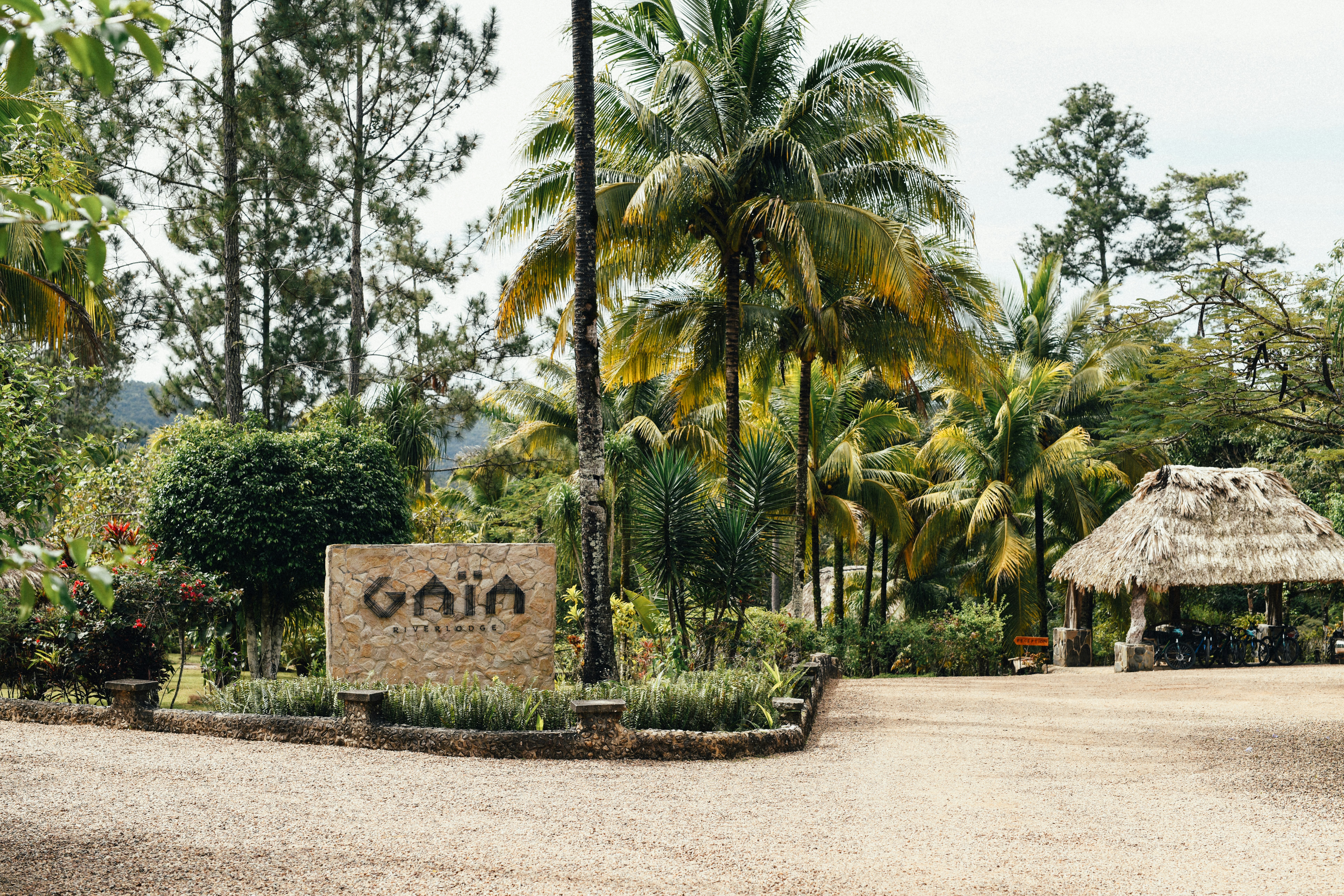 Gaïa Resort Entrance
