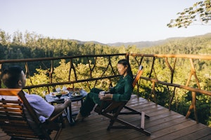 Mountain View Cabana Deck