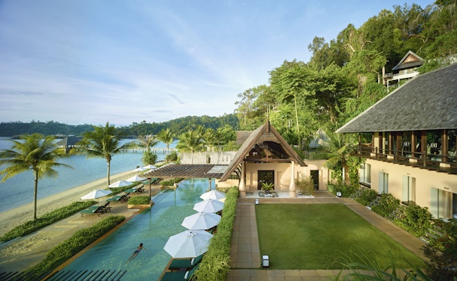A hideaway at the jungle’s edge in coastal Borneo