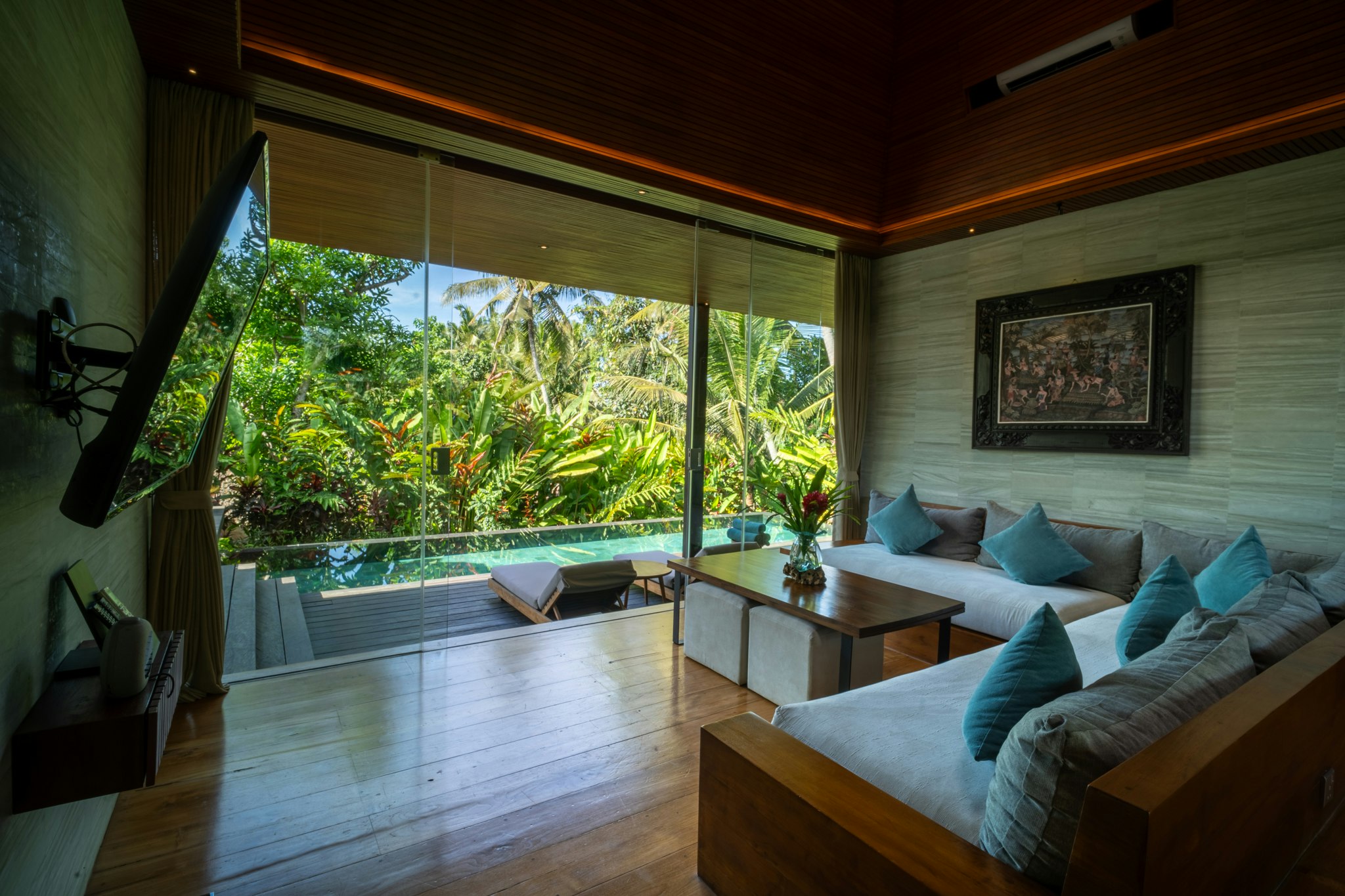 Two Bedroom Prestige Pool Villa - Living Area